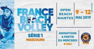 (Miniature) Le France Beach Volley Séries débute à Nantes