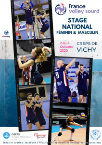 (Miniature) Volley sourd : Les équipes de France en stage à Vichy