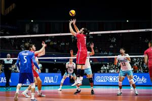 (Miniature) VNL: Les Bleus cèdent contre l'Argentine