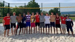 (Miniature) Beach volley :  Une préparation franco-allemande pour les équipes jeunes