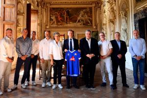 (Miniature) La FFvolley reçue à l’ambassade de France à Rome