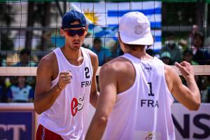 (Miniature) Beach Mondiaux U21 : Canet/Rotar en 8e de finale